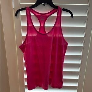 Nike Women's Vibrant Pink DriFitTank Top Sz L